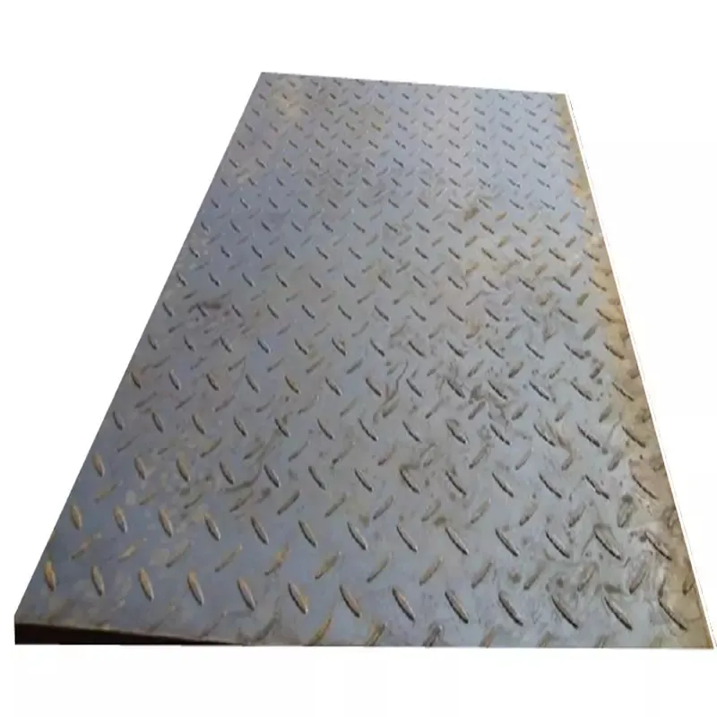 MS Carbon steel checkered plate Chequered pattern Steel Plate sheet